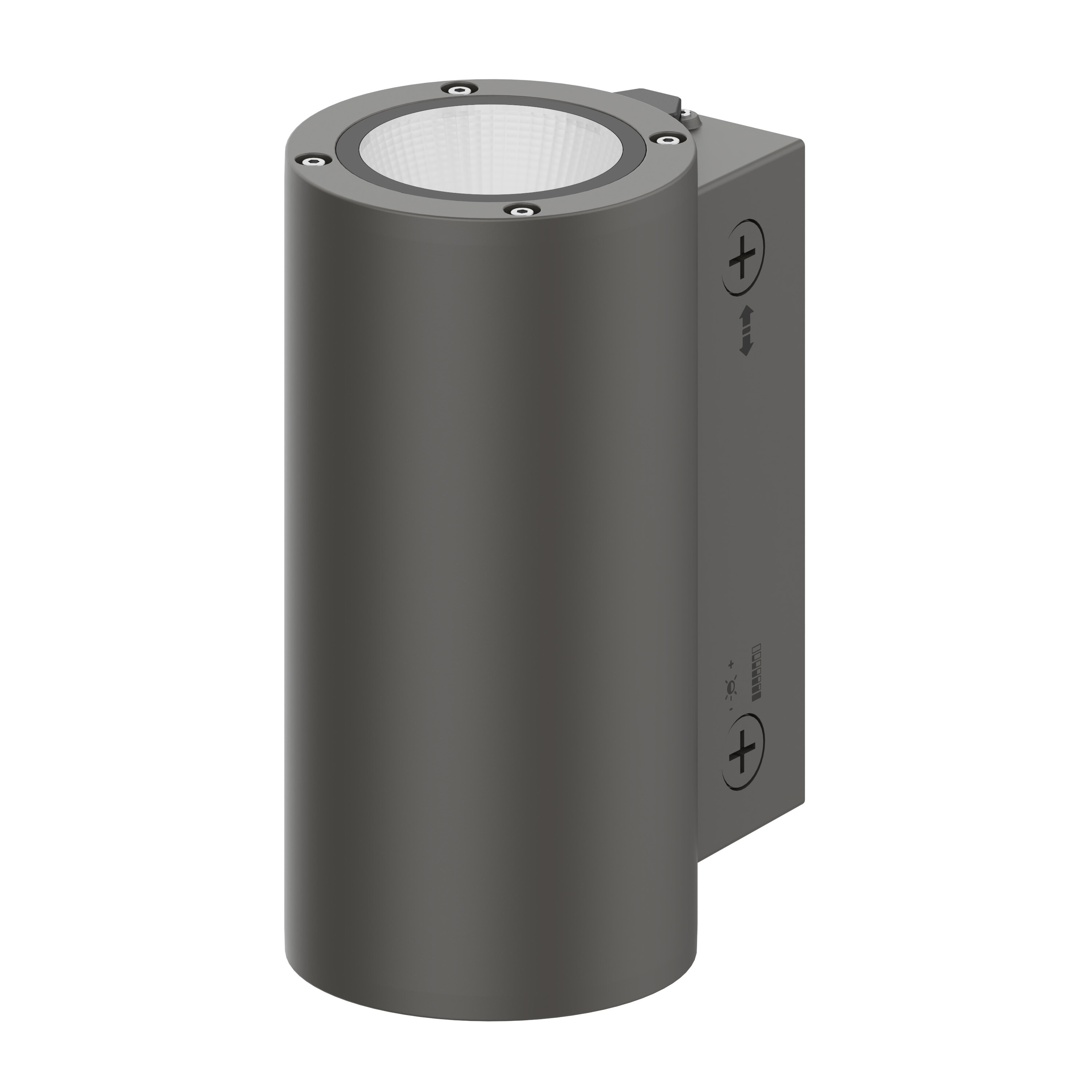 VÄGGARMATUR URBAN WALL UB VARIO RD 29W 822/827 ML GY