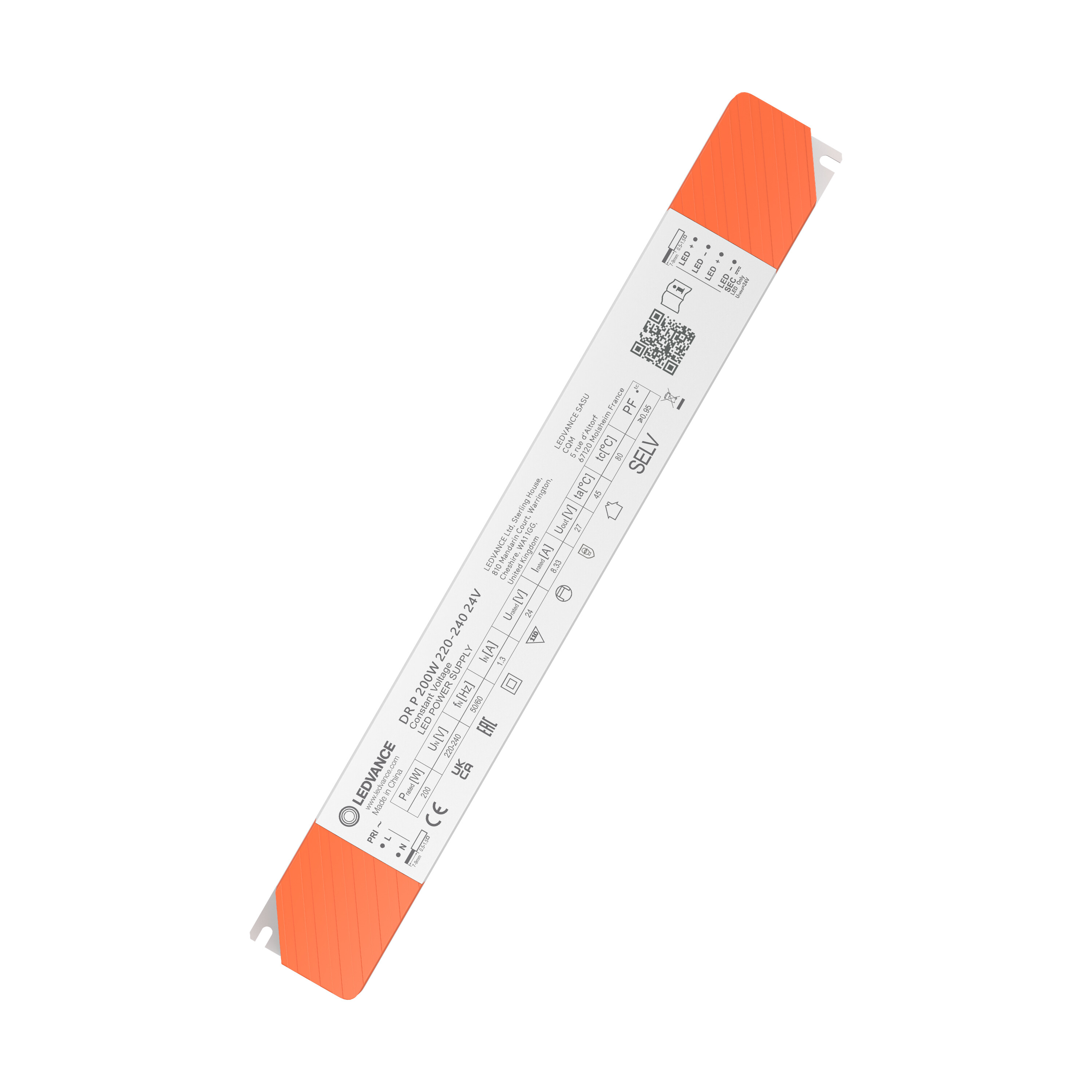 ELECTRONIC BALLAST DR P 200W 220-240V 24V ON/OFF