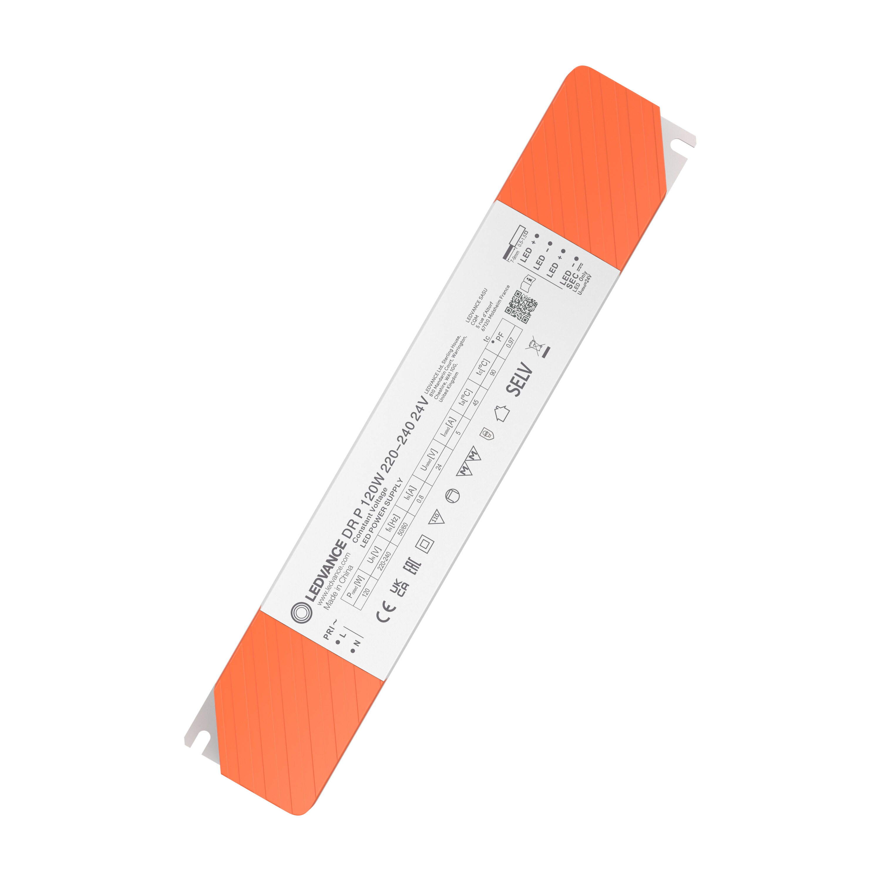 ELECTRONIC BALLAST DR P 120W 220-240V 24V ON/OFF