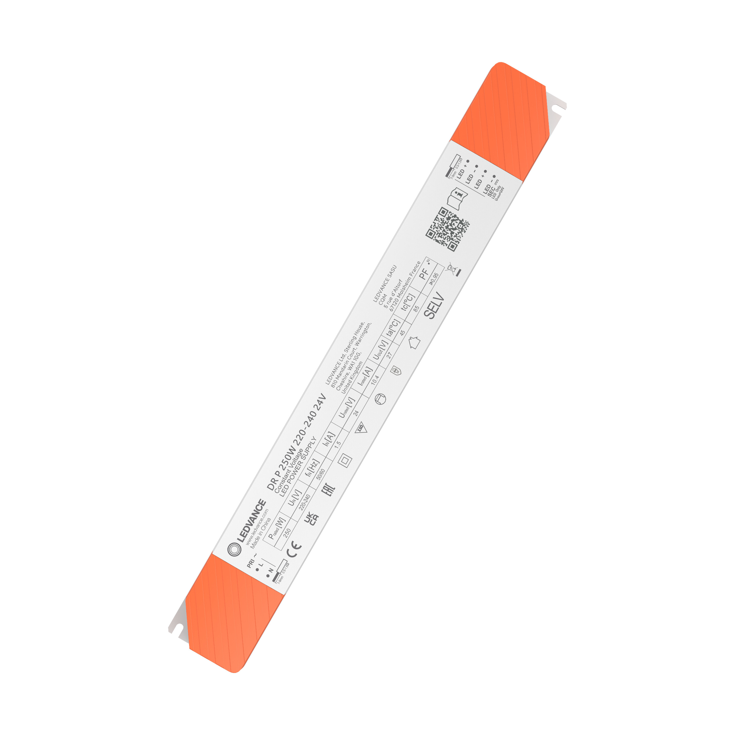 ELECTRONIC BALLAST DR P 250W 220-240V 24V ON/OFF
