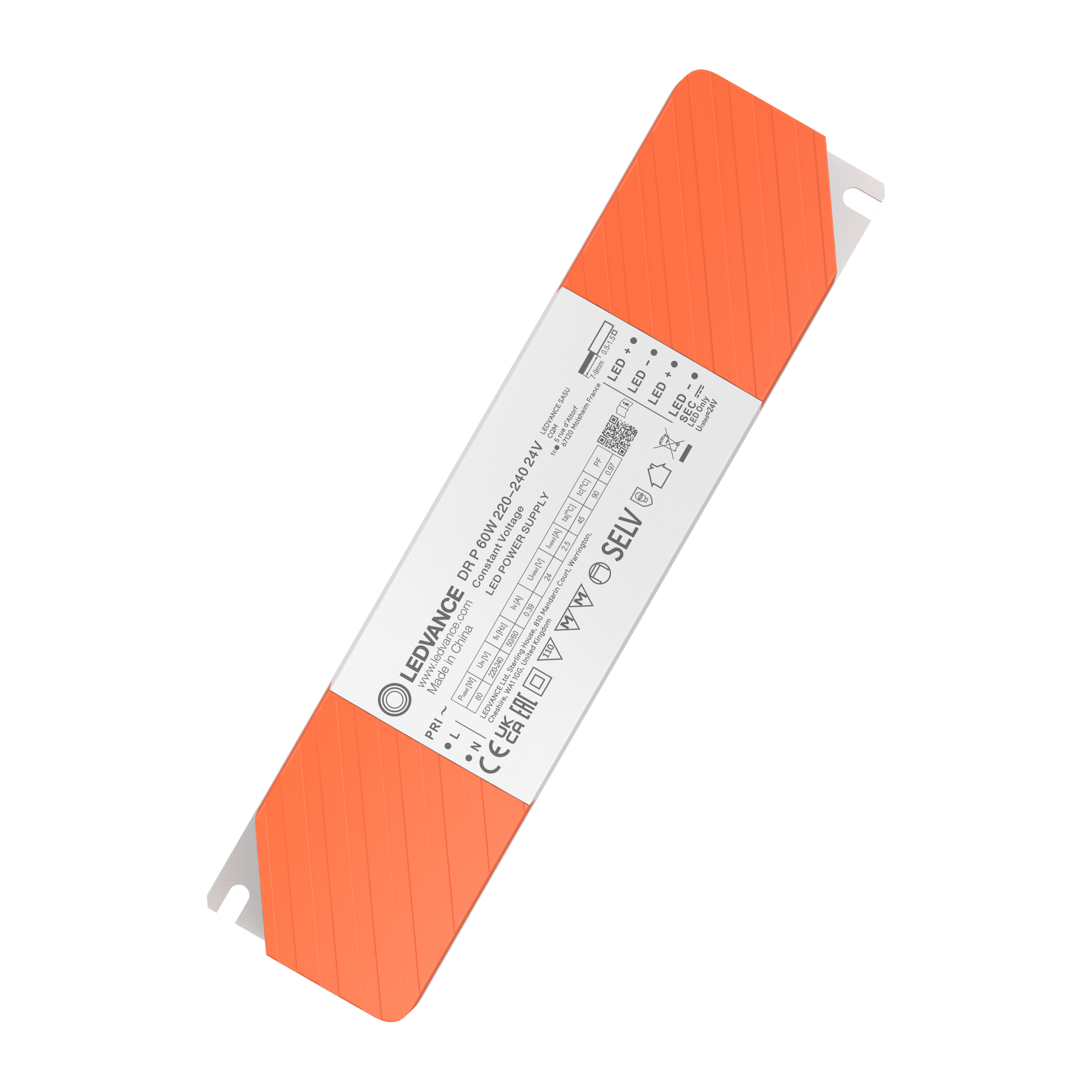 ELECTRONIC BALLAST DR P 60W 220-240V 24V ON/OFF