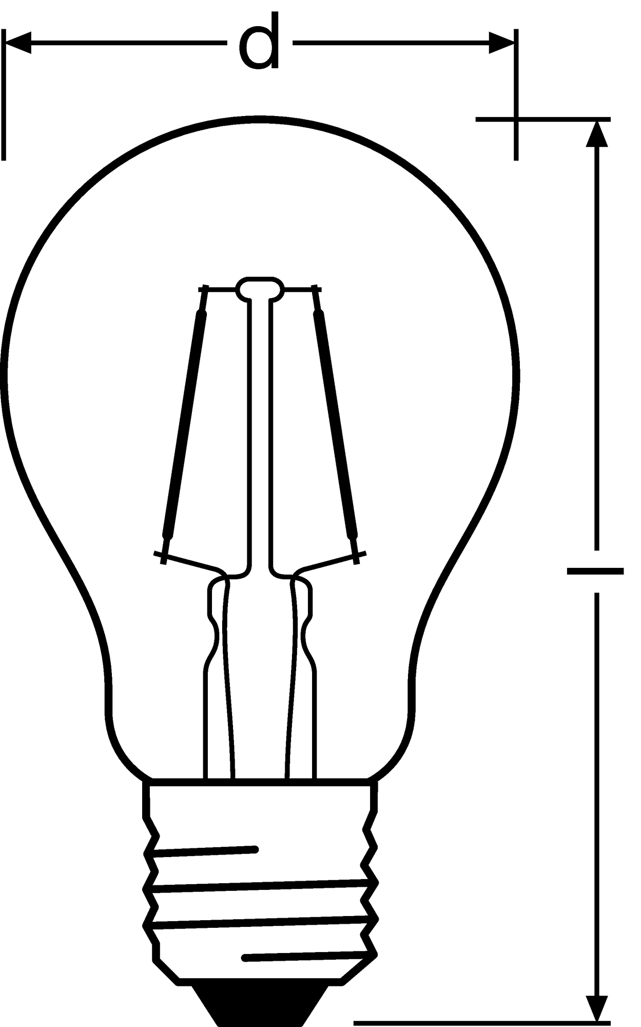 osram Led normal 15 röd e27