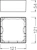 ledvance Downlight ledvance dl slim frame sq105 wt