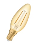 LED LAMP CL B 12 CANDLE E14 FIL GOLD
