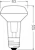osram lamput Parathom r50/63/80 r63 40 36 2,6w/827 e27