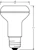 osram Led-lampa r63 60 36 5w/827e27