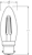 osram lamput Led lamp clb 25 2,5w/827 filb22d