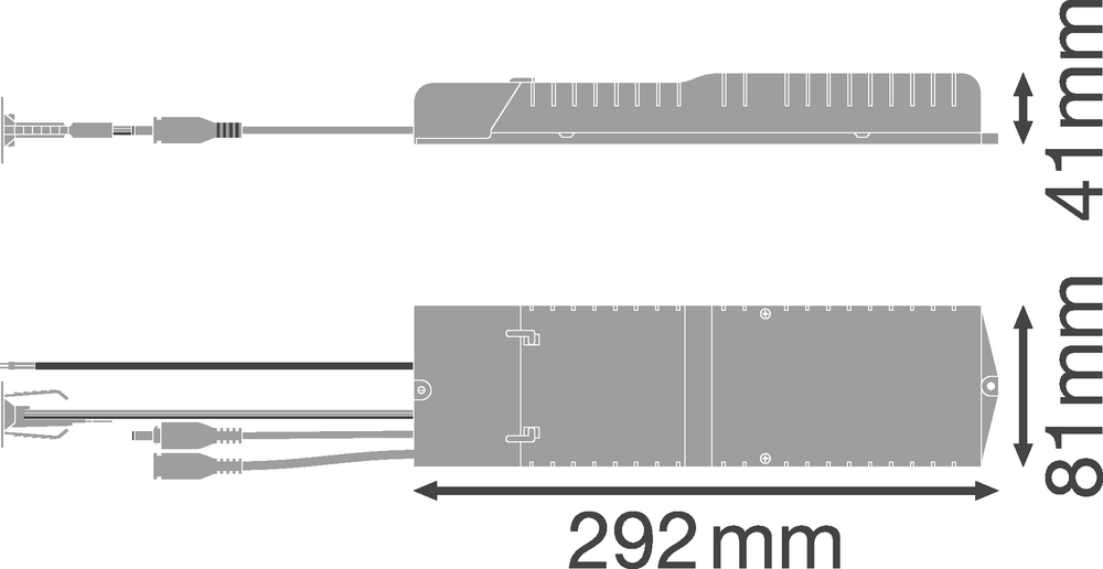 ledvance Elektriska tillbehör panel pfm em conv box 105v 3w li at 3h
