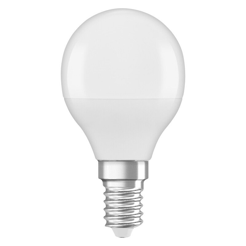 MINIBOLLFORM LAMPA VALUE CLP 4,9W/827 470LM E14 OP