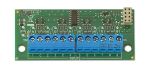 aritech Main unit auxiliary 8-can inputcard, "plug-in"