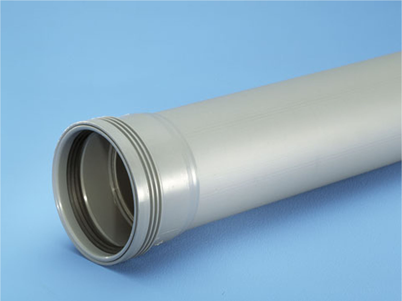 AVLOPPSRÖR WAFIX PP GRÅ 50X1,8MM. 1M  1MUFF