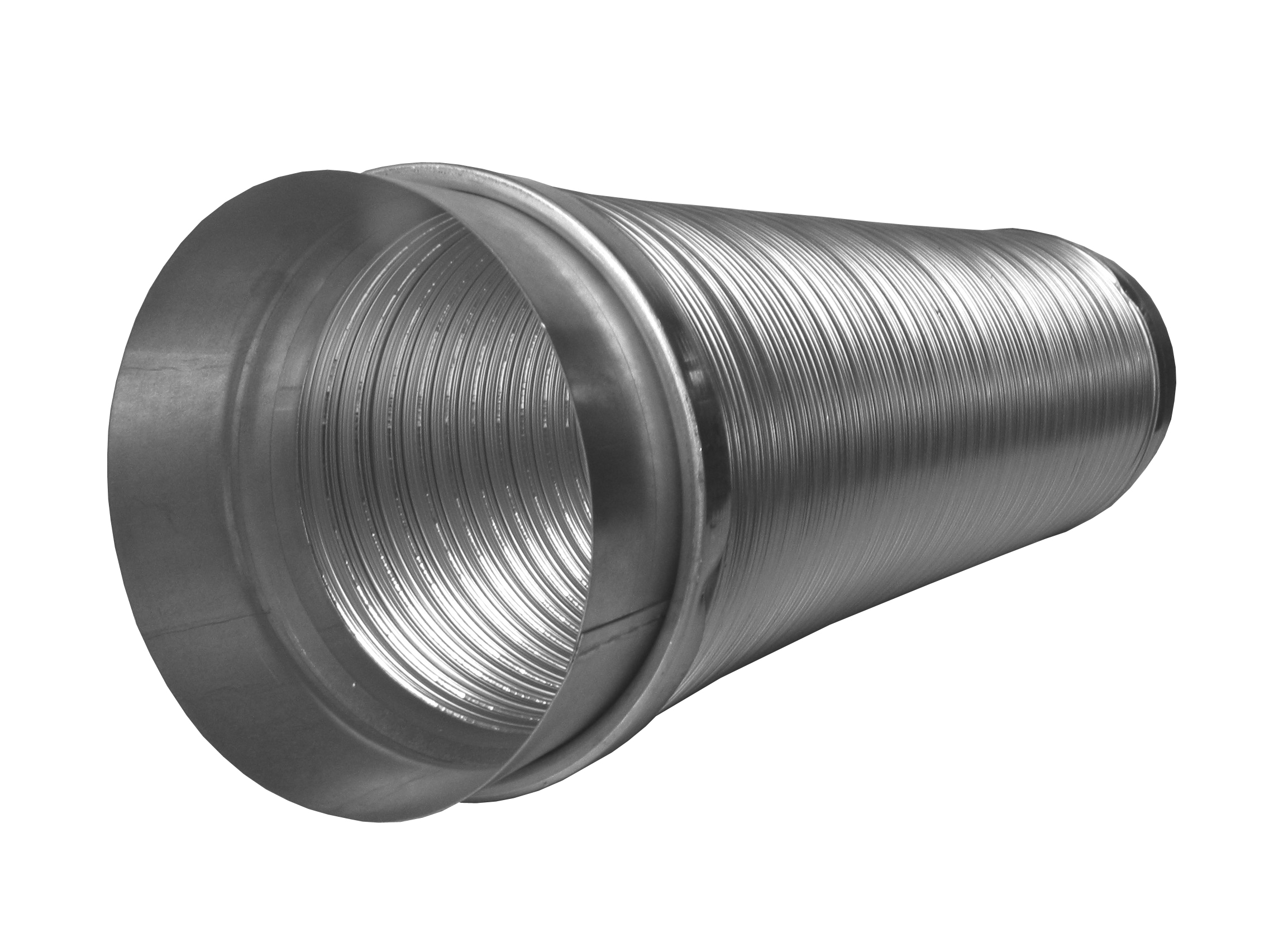 ALUMINIUMSLANG FRESH MED MUFF Ø125X1500