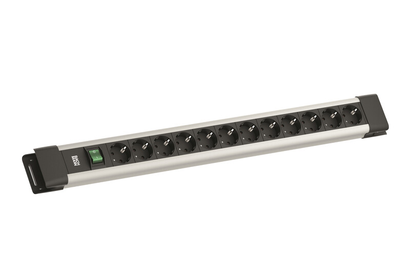 SKARVUTTAG CONNECTUS CONNECTUS 12 UTTAG BRYTARE GRÅ