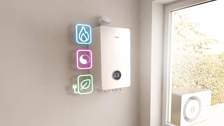 bosch Univesaalne hübriidkütteseade compress hybrid 5800ig 15p 23