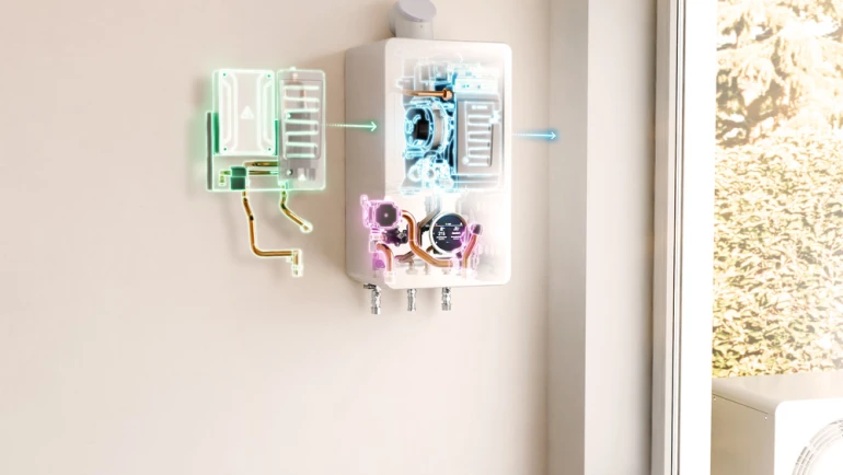 bosch Univesaalne hübriidkütteseade compress hybrid 5800ig 15p 23