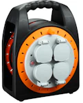 CABLE REEL OPAL 5M H05RR-F 3G1.5 4-WAY IP44