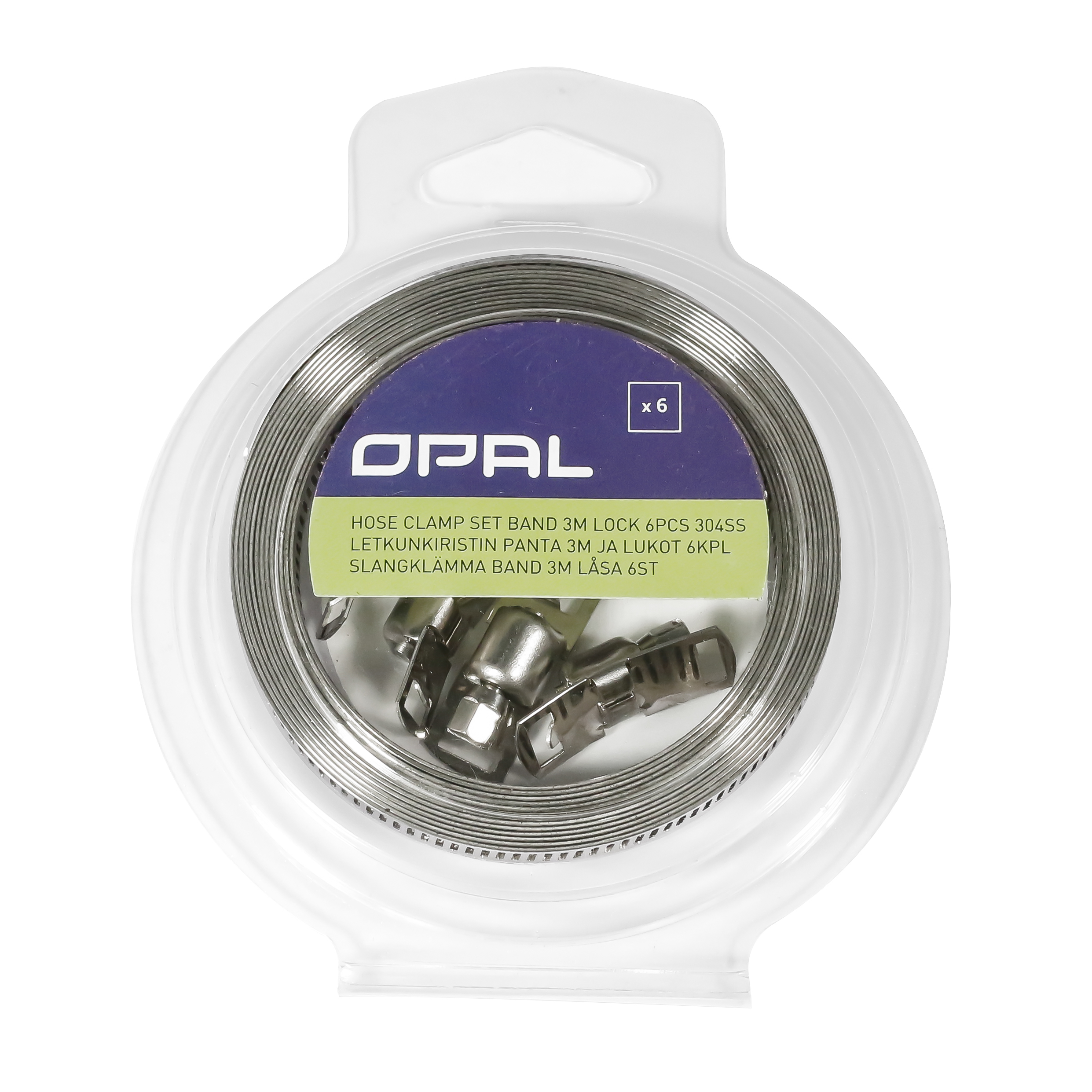 opal Slangklämma opal band 3m låsa 6st