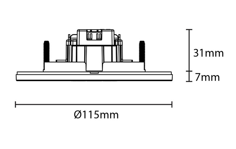 sg armaturen Armaturuttag install dcl takuttag vit