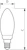 philips Candle lamp master value dt 3.4-40w e14 927 cl g 470lm