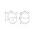 esylux Motion detector md 180 basic white