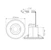 esylux Liiketunnistin esylux md-flat-e 360i/8 rw gst