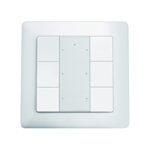 DIMMER PUSH BUTTON X6 DALI-2 WH