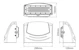 exaktor Outdoors wall luminaire exwall flex 840 as m