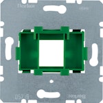 MOUNTING PLATE FOR DATA 1f RJ45 green adapter frame