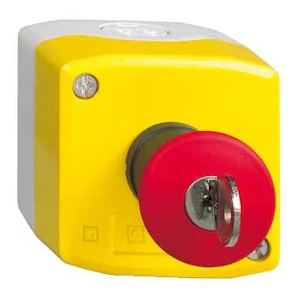 schneider electric Nødstoppboks rød ø40 m/nøk.2nc xalk188f