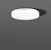 rzb Flush mnt universal luminaire flat slim 33w 840 d480 ip65