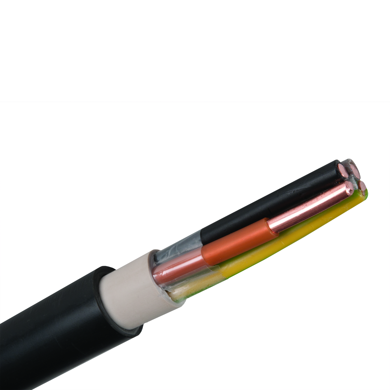 HALOGENFRI KABEL EXQ INFRA 4G10 1KV SVART T500