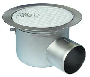 purus Floor drain horizontal bigg 110 p acid proof/pp
