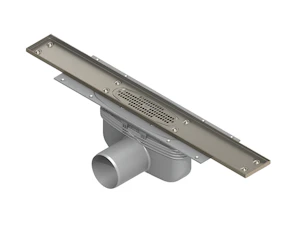 purus Utloppshus purus design line 1200 75mm vågrät sida