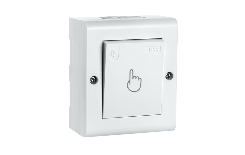 KYTKIN INSTALL 1/16A/250/IP55 PPJ PUSH VA