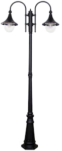 airam Kartano lamp post ip23 pkt-2/75w black hight 2200mm