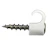 schneider electric Skruvclips tcs-x-c3 8-12 vit 100st