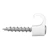 schneider electric Skruvclips tcs-x-c3 10-14 vit 100st