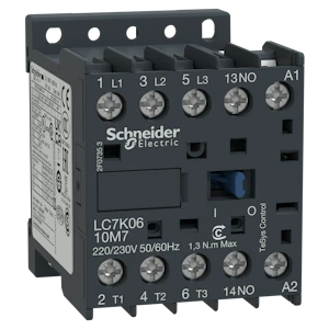 schneider electric Kontaktor 6a+1sl 220vac brumfr
