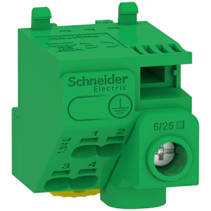 schneider electric Jordplint med 5 anslutningar
