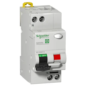 schneider electric Personskyddsbrytare m9 n40 c10a1p+n300ma ac