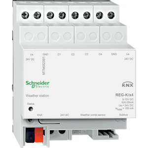 schneider electric Givare knx väderstation