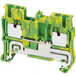 PUSH-IN JORDPLINT 25MM² GRÖN/GUL