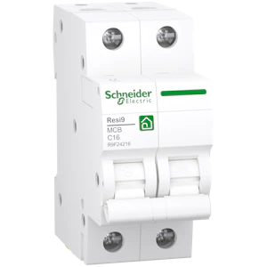 schneider electric Minibrytare resi9 2p 6ka c16a