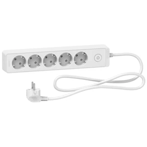 schneider electric Grenuttag 5-väg 1.5m vit