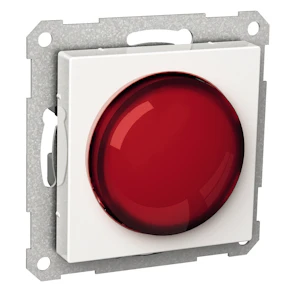 schneider electric Ljussignal röd lins e10