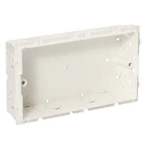 schneider electric Monteringsdosa cyb-d30 dubbel vit