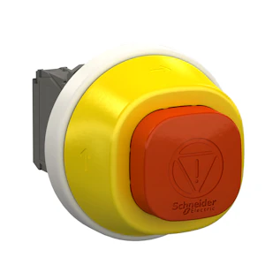 schneider electric Nödstopp knapp harmony xb5as84w3b41