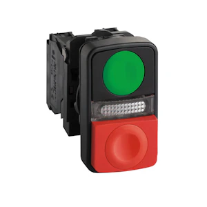 schneider electric Double push button fixt harmon xb5aw73731g5