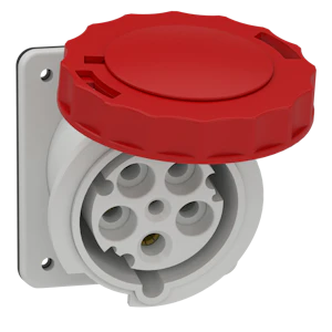 schneider electric Inf.uttak vinklet 63a 3p+j 81283