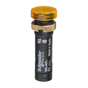 schneider electric Lysdiod gul/orange 24vdc